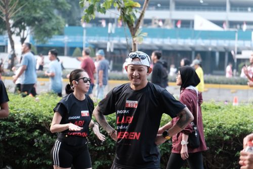 Race photo from Soft Launching Buku "Enggak Lari, Enggak Keren" & IdeaRun
