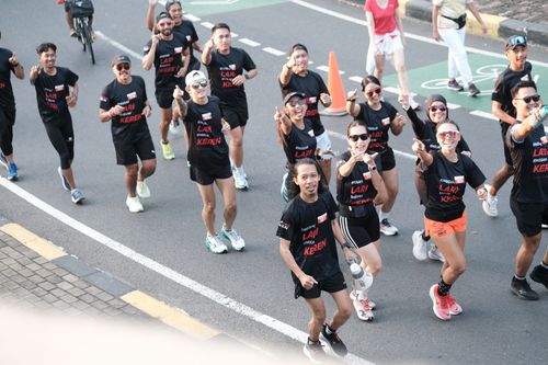 Race photo from Soft Launching Buku "Enggak Lari, Enggak Keren" & IdeaRun