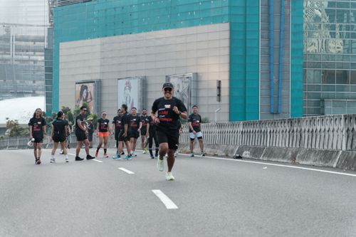 Race photo from Soft Launching Buku "Enggak Lari, Enggak Keren" & IdeaRun
