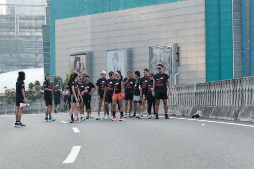 Race photo from Soft Launching Buku "Enggak Lari, Enggak Keren" & IdeaRun