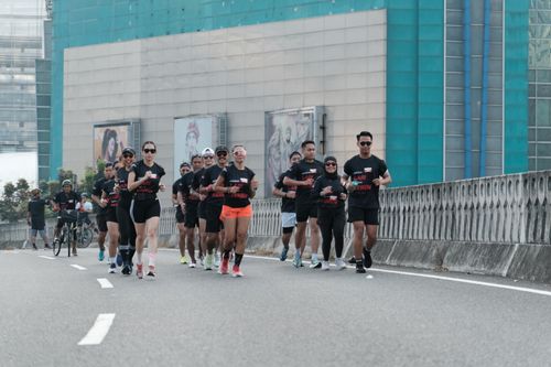 Race photo from Soft Launching Buku "Enggak Lari, Enggak Keren" & IdeaRun