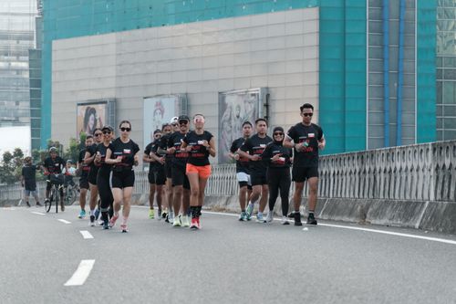 Race photo from Soft Launching Buku "Enggak Lari, Enggak Keren" & IdeaRun