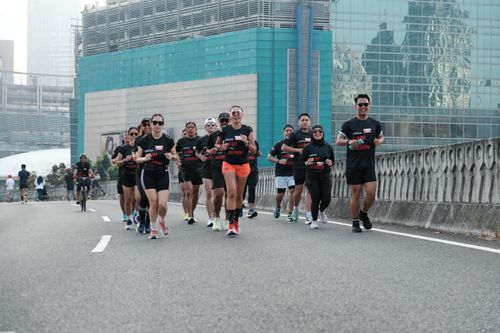 Race photo from Soft Launching Buku "Enggak Lari, Enggak Keren" & IdeaRun