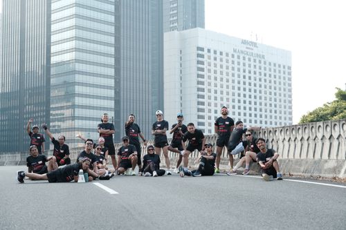 Race photo from Soft Launching Buku "Enggak Lari, Enggak Keren" & IdeaRun