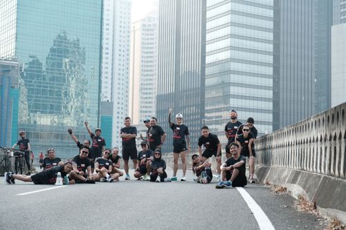Race photo from Soft Launching Buku "Enggak Lari, Enggak Keren" & IdeaRun