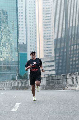 Race photo from Soft Launching Buku "Enggak Lari, Enggak Keren" & IdeaRun