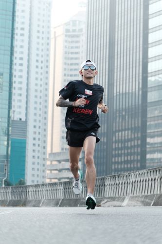 Race photo from Soft Launching Buku "Enggak Lari, Enggak Keren" & IdeaRun