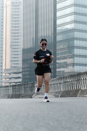 Race photo from Soft Launching Buku "Enggak Lari, Enggak Keren" & IdeaRun