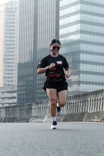 Race photo from Soft Launching Buku "Enggak Lari, Enggak Keren" & IdeaRun