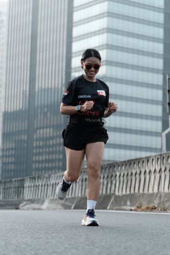 Race photo from Soft Launching Buku "Enggak Lari, Enggak Keren" & IdeaRun
