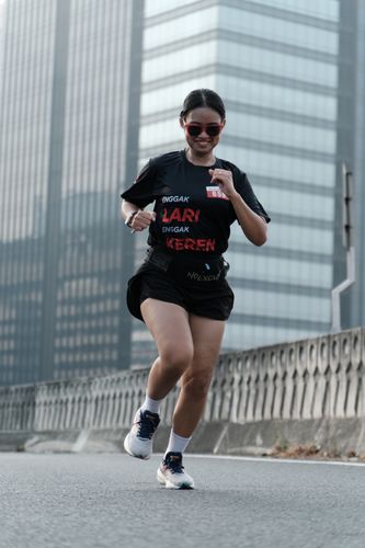 Race photo from Soft Launching Buku "Enggak Lari, Enggak Keren" & IdeaRun