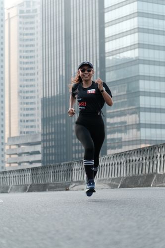 Race photo from Soft Launching Buku "Enggak Lari, Enggak Keren" & IdeaRun