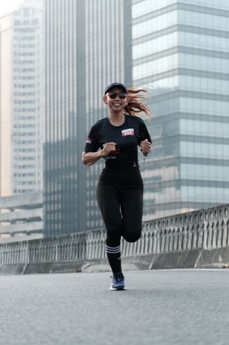 Race photo from Soft Launching Buku "Enggak Lari, Enggak Keren" & IdeaRun