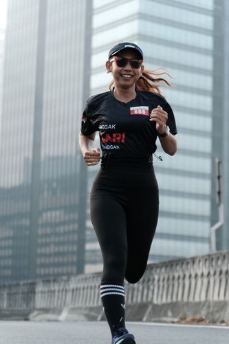 Race photo from Soft Launching Buku "Enggak Lari, Enggak Keren" & IdeaRun