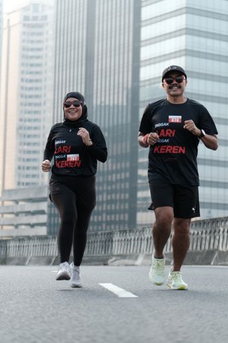 Race photo from Soft Launching Buku "Enggak Lari, Enggak Keren" & IdeaRun