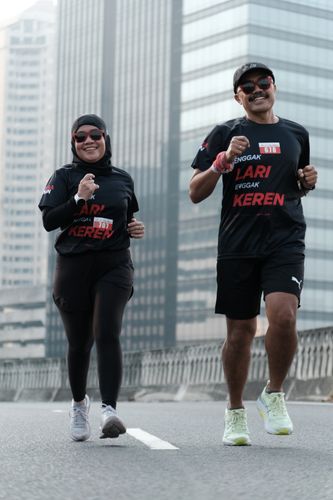 Race photo from Soft Launching Buku "Enggak Lari, Enggak Keren" & IdeaRun