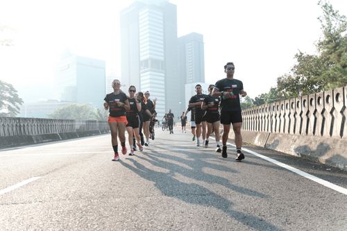 Race photo from Soft Launching Buku "Enggak Lari, Enggak Keren" & IdeaRun