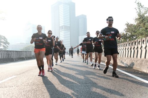 Race photo from Soft Launching Buku "Enggak Lari, Enggak Keren" & IdeaRun