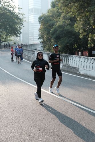 Race photo from Soft Launching Buku "Enggak Lari, Enggak Keren" & IdeaRun