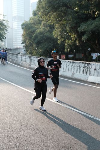 Race photo from Soft Launching Buku "Enggak Lari, Enggak Keren" & IdeaRun