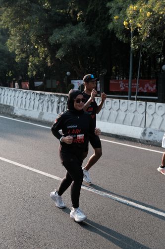 Race photo from Soft Launching Buku "Enggak Lari, Enggak Keren" & IdeaRun
