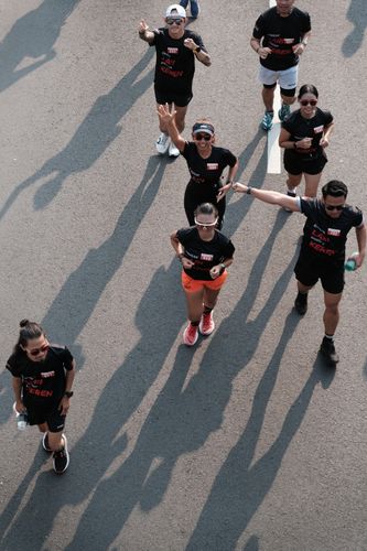 Race photo from Soft Launching Buku "Enggak Lari, Enggak Keren" & IdeaRun