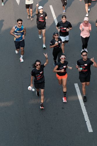 Race photo from Soft Launching Buku "Enggak Lari, Enggak Keren" & IdeaRun