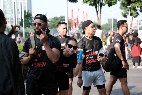 Race photo from Soft Launching Buku "Enggak Lari, Enggak Keren" & IdeaRun