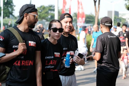 Race photo from Soft Launching Buku "Enggak Lari, Enggak Keren" & IdeaRun