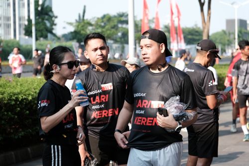 Race photo from Soft Launching Buku "Enggak Lari, Enggak Keren" & IdeaRun
