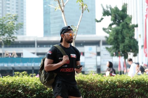 Race photo from Soft Launching Buku "Enggak Lari, Enggak Keren" & IdeaRun