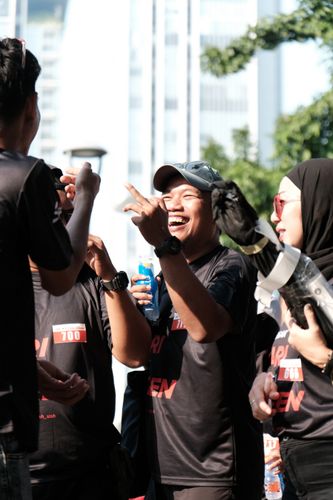 Race photo from Soft Launching Buku "Enggak Lari, Enggak Keren" & IdeaRun