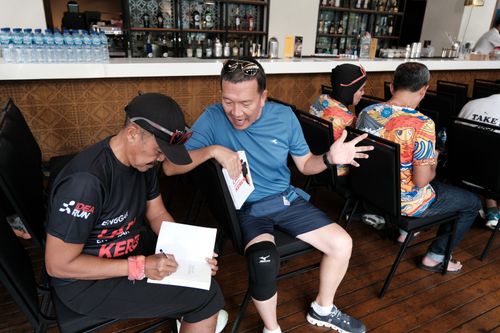 Race photo from Soft Launching Buku "Enggak Lari, Enggak Keren" & IdeaRun