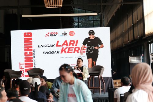 Race photo from Soft Launching Buku "Enggak Lari, Enggak Keren" & IdeaRun
