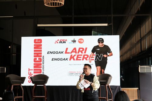 Race photo from Soft Launching Buku "Enggak Lari, Enggak Keren" & IdeaRun
