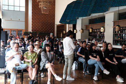 Race photo from Soft Launching Buku "Enggak Lari, Enggak Keren" & IdeaRun