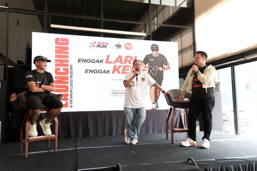 Race photo from Soft Launching Buku "Enggak Lari, Enggak Keren" & IdeaRun
