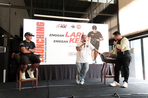 Race photo from Soft Launching Buku "Enggak Lari, Enggak Keren" & IdeaRun