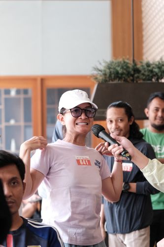 Race photo from Soft Launching Buku "Enggak Lari, Enggak Keren" & IdeaRun