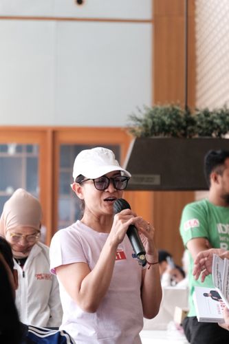 Race photo from Soft Launching Buku "Enggak Lari, Enggak Keren" & IdeaRun