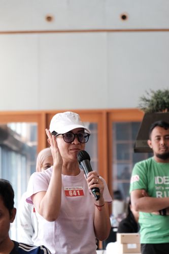 Race photo from Soft Launching Buku "Enggak Lari, Enggak Keren" & IdeaRun