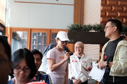 Race photo from Soft Launching Buku "Enggak Lari, Enggak Keren" & IdeaRun