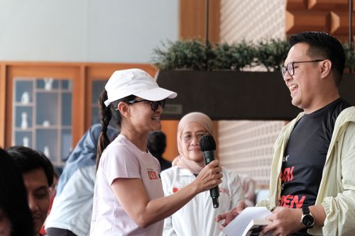 Race photo from Soft Launching Buku "Enggak Lari, Enggak Keren" & IdeaRun