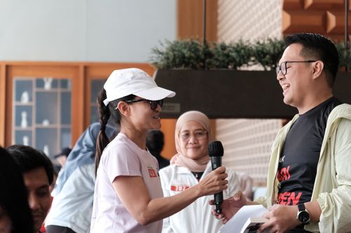 Race photo from Soft Launching Buku "Enggak Lari, Enggak Keren" & IdeaRun