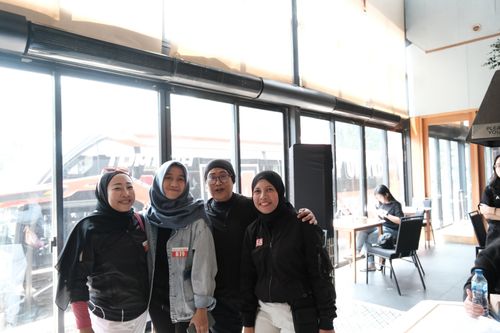 Race photo from Soft Launching Buku "Enggak Lari, Enggak Keren" & IdeaRun