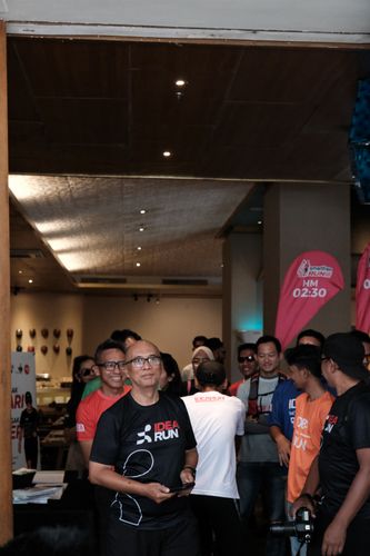 Race photo from Soft Launching Buku "Enggak Lari, Enggak Keren" & IdeaRun