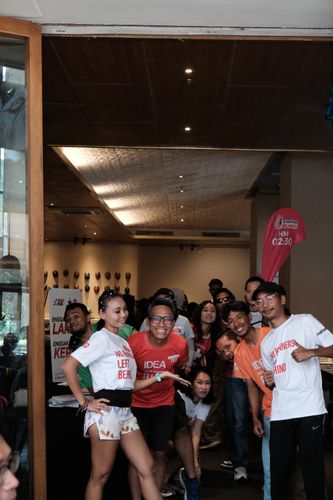 Race photo from Soft Launching Buku "Enggak Lari, Enggak Keren" & IdeaRun