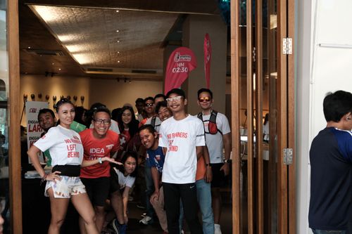 Race photo from Soft Launching Buku "Enggak Lari, Enggak Keren" & IdeaRun