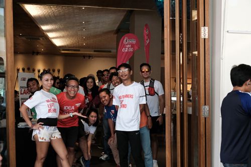 Race photo from Soft Launching Buku "Enggak Lari, Enggak Keren" & IdeaRun