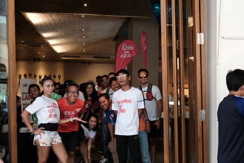 Race photo from Soft Launching Buku "Enggak Lari, Enggak Keren" & IdeaRun